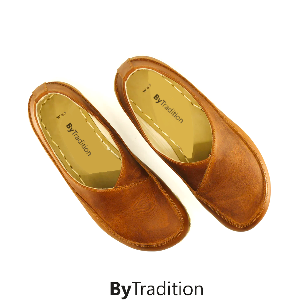 Loafer - Koperen klinknagel - Natuurlijke en maatwerk barefoot - Nieuwbruin