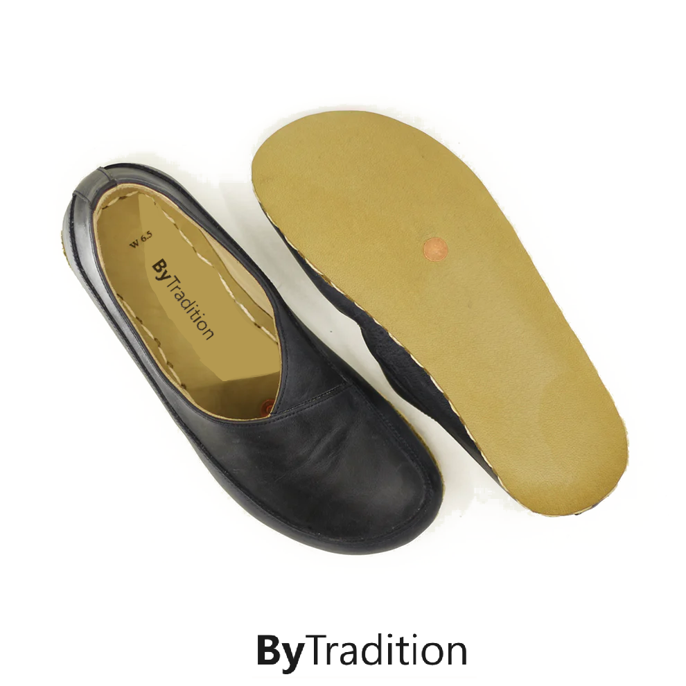 Loafer - Koperen klinknagel - Natuurlijke en maatwerk barefoot - Marineblauw