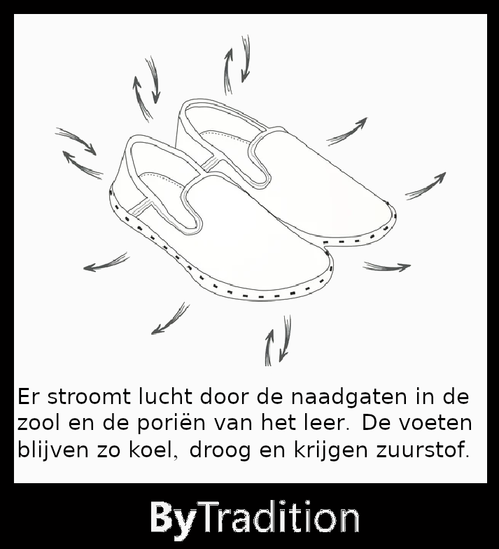 Loafer klassiek - Koperen klinknagel - Natuurlijke en maatwerk barefoot - Donkerbruin