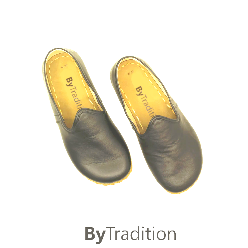 Loafer - Sporty - Copper rivet - Barefoot - Black - Man